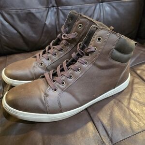 Goodfellow & Co Men's Brown High-Top Sneakers